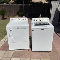 Washer & Electric Dryer Maytag