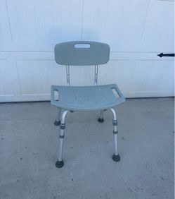 Adjustable Shower Chair with Back
