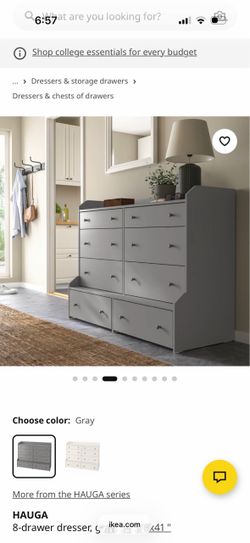 IKEA dresser. Less than 1 yr old