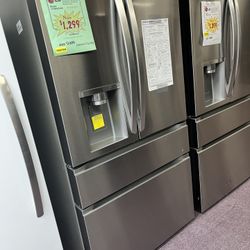 Refrigerator, LG Open Box 4 Door French Door Friger