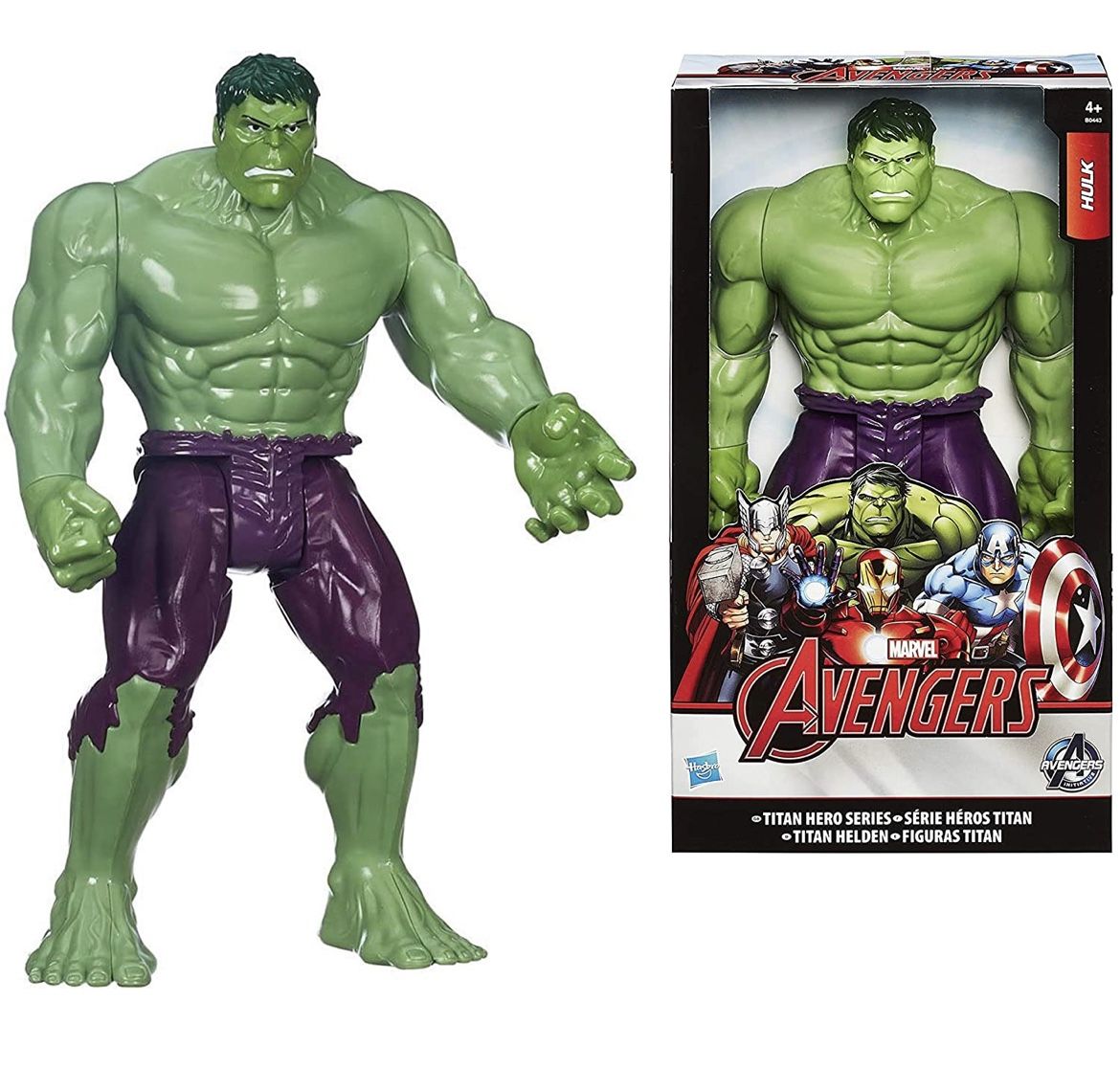 NEW Marvel Avengers Titan Hero Series Incredible Hulk 12” Tall Action Figure