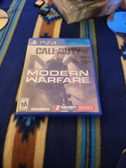 Modern Warfare PS4 Game