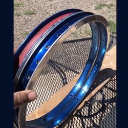 20” Double Wall Blue Hoops