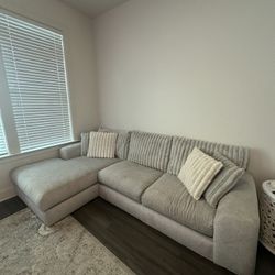 Gray Sectional Couch