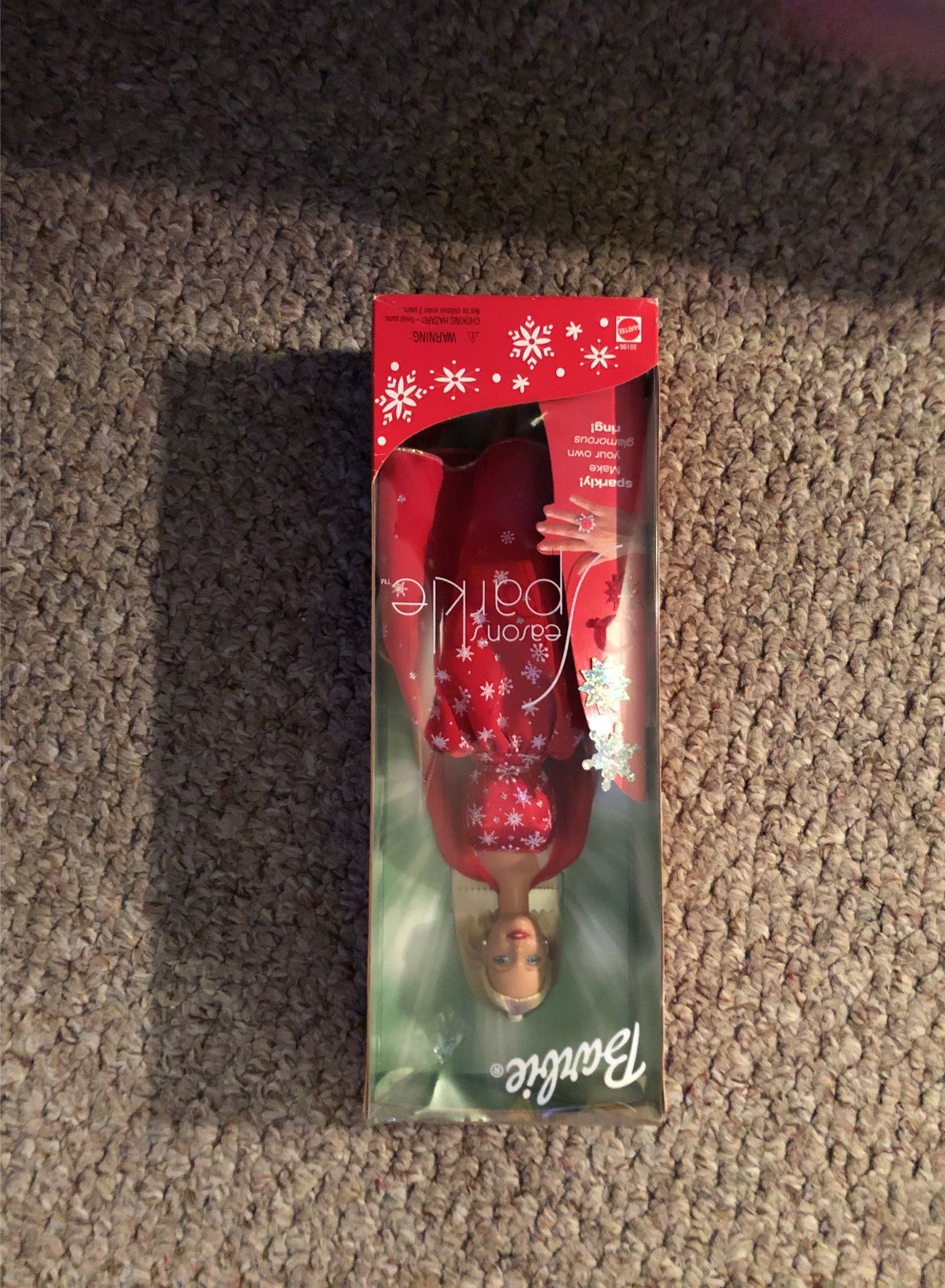 2001 Seasons Sparkle Barbie