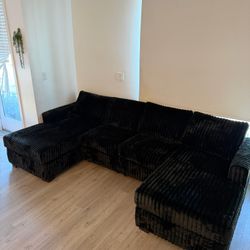 New Sofas Available In All Black & Gray Available 