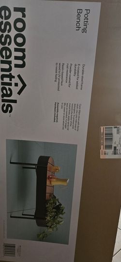 Black Planter Metal Stand