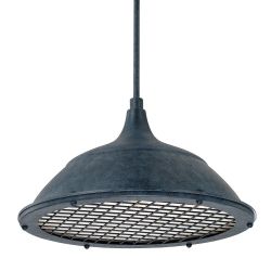 Capital Lighting Transitional 1-light Weathered Zinc Pendant Pottery Barn Restoration West Elm