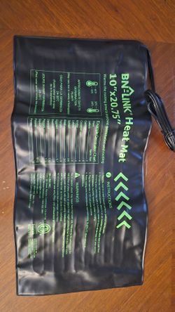 2 heat pads. BN-LINK Seedling Heat Mat 10x20.75