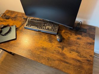 Desk, 55x24 with power outlets and usb c