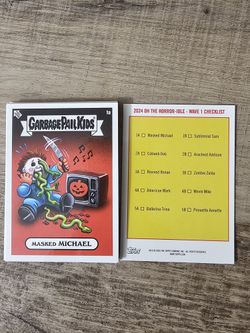 Garbage Pail Kids 2024 Oh The Horrible Online Set Complete Base Set 1-30