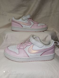 Nike Girls Low-Top Sneakers White Pink