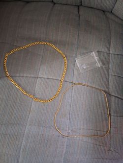 2 Men's  Necklaces