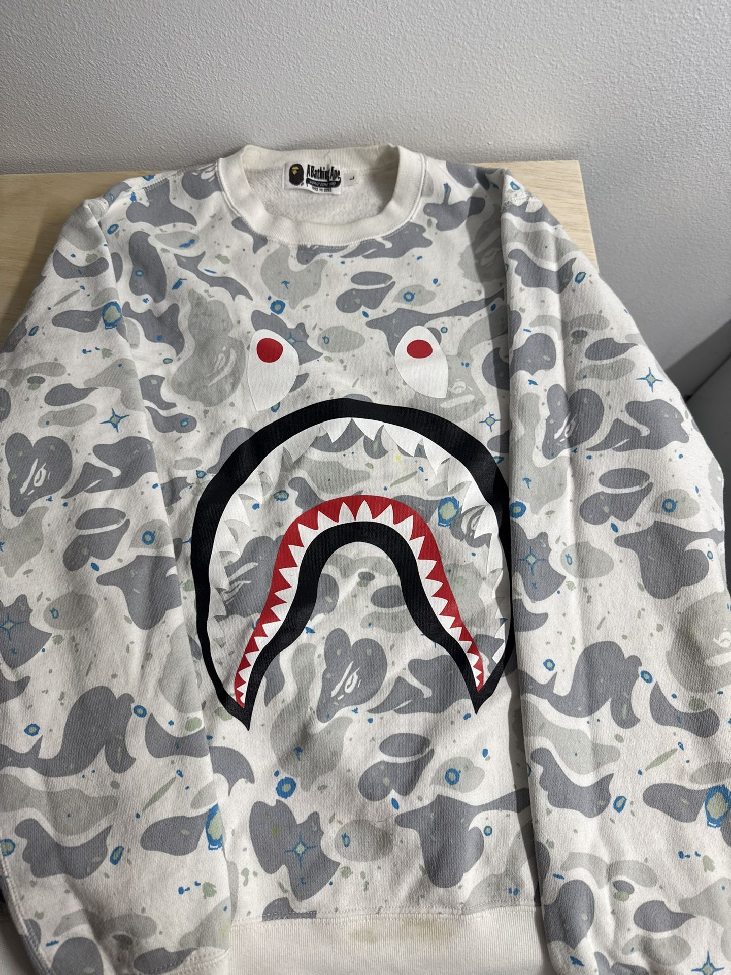 White Bathing Ape Sweatshirt