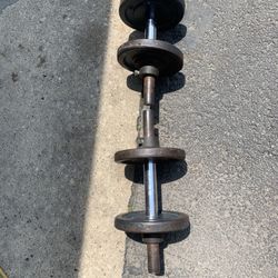 Weights With Small Bar