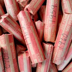 Rolls Of Pennies By Year