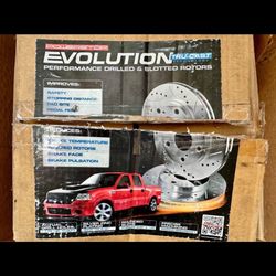 Powerstop Evolution Drilled & Slotted Rotors (Rear)
