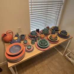 Set 67 Pieces Lindt Stymeist Colorways Tableware Lot - Plates, Bowls, Dinnerware