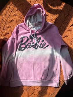 Barbie Graphic Hoodie Pink Ombre