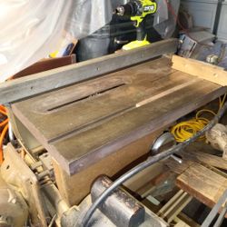 Table Saw And Planer