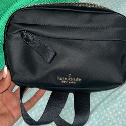 Black Kate Spade Chelsea Belt Bag