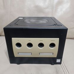 Black nintendo Gamecube game cube TESTED AND WORKING