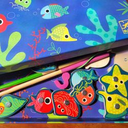 Djeco Magnetic Fishing Toy Game For Toddlers