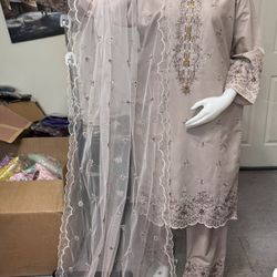 Cotton Party Wear Dress . Price Firm