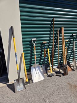 Assortment Of Yard Tools."CHECK OUT MY PAGE FOR MORE DEALS "