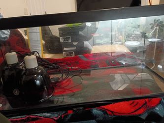 Zoo Med 20 gallon tank and light