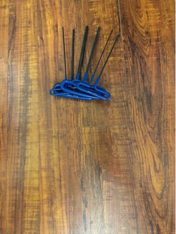 6-PC METRIC T-HANDLE HEX KEY SET