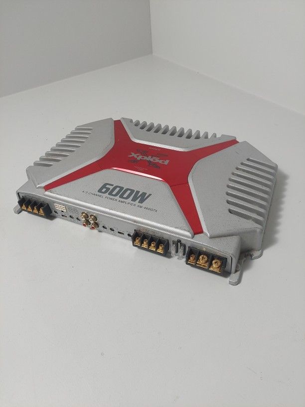Sony Xplod 600 Watt XM-460GTX Channel Stereo 4/3 Channel Amplifier Untested