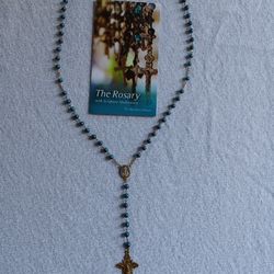 Rosary With Picture Of Mary, Star Of The Sea 