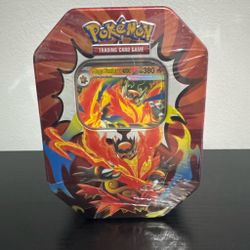 Pokémon TCG Mega Emboar GX Collector Tin