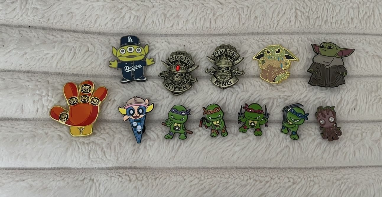 Pins $3 Each - Take All $25