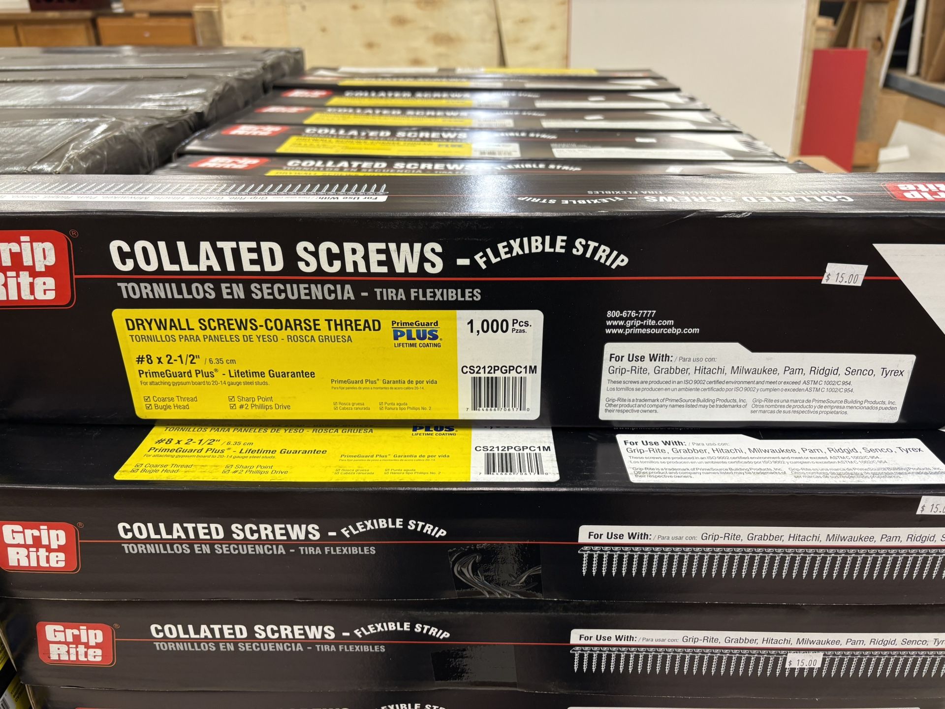 Grip Rite Collated Screws