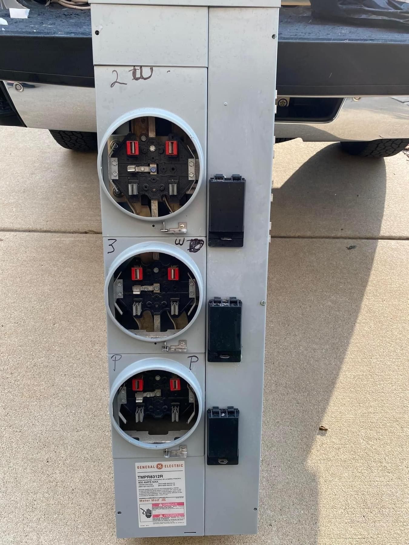 3 Socket Mod III Meter Stack Module