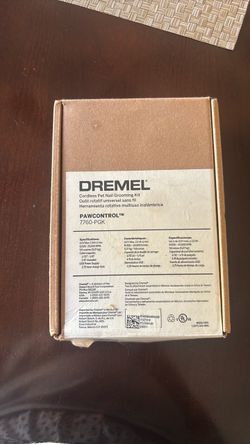 DREMEL cordless pet nail grooming kit