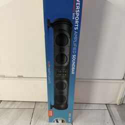 ECOXGEAR SE26T 500-Watt Amplified Powersports 8 Speaker Bluetooth LED Backlit Soundbar Waterproof Dirtproof with Golf Cart Mount