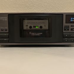 Sony CT-C521 5 Cassette Changer Stereo Cassette Deck