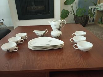 Vintage Fukagawa Arita Porcelain Tea Set