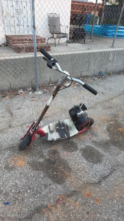 Gas scooter fast and reliable