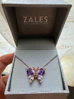 Zales Butterfly Necklace