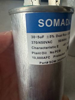 Capacitor 30+5