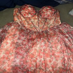 Fashion Nova Corset Mini Dress