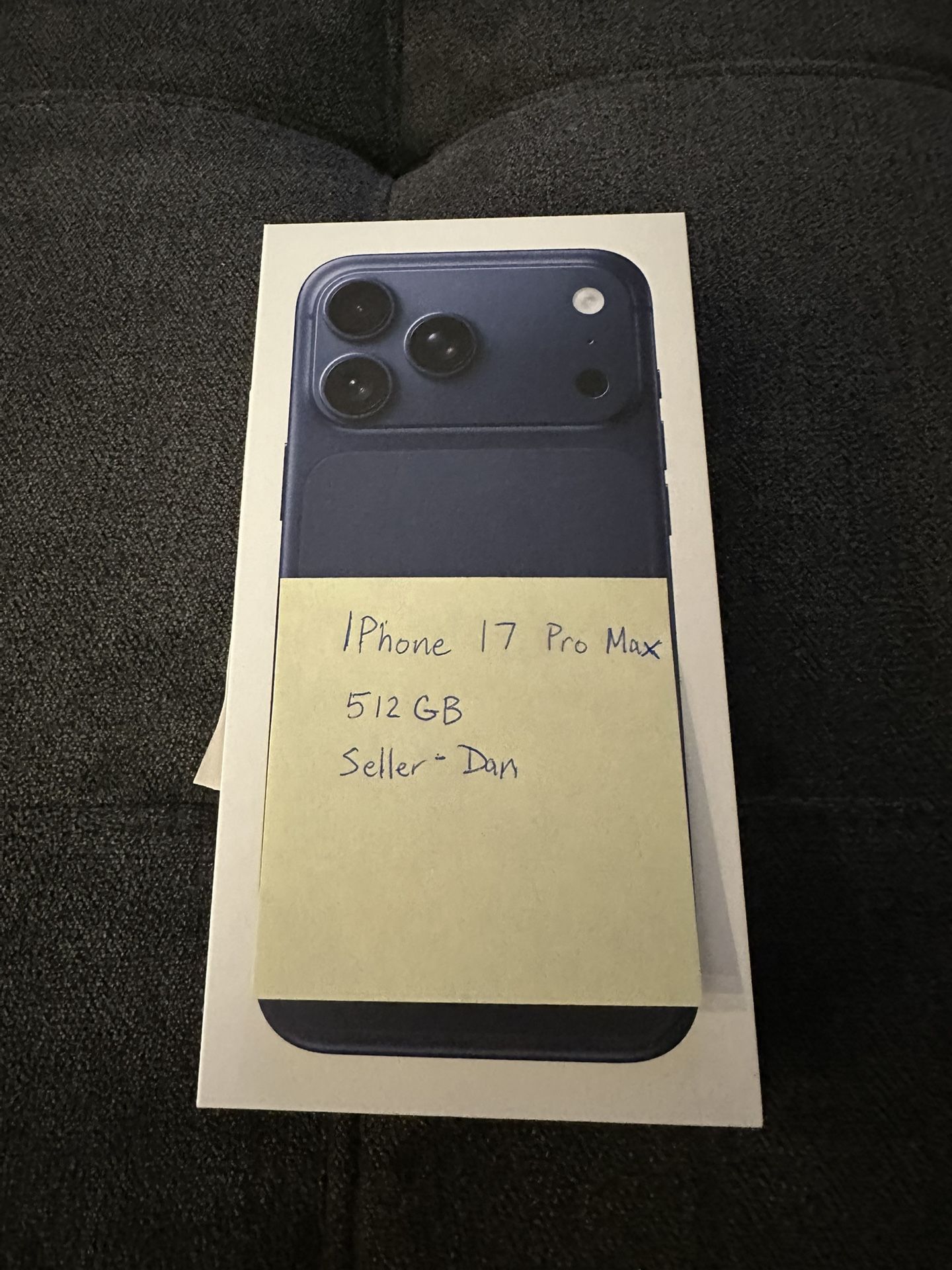 New Apple iPhone 17 Pro Max 512GB Deep Blue