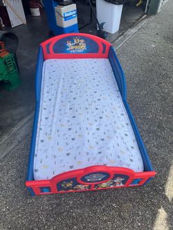 Paw patrol toddler bed