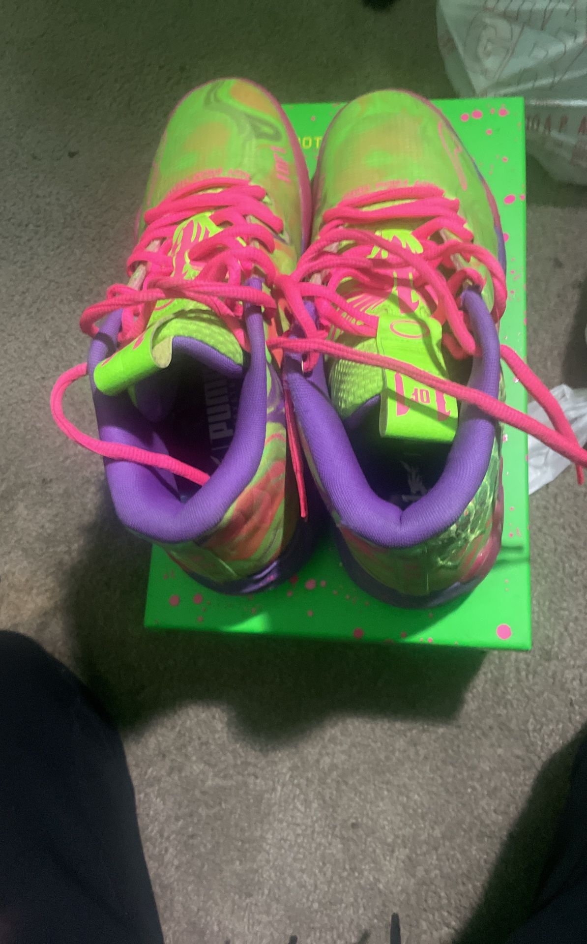 Lamelo Puma Inverse Toxics