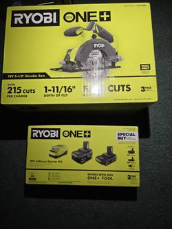 Ryobi Table Saw And 2 Batteries With Charger