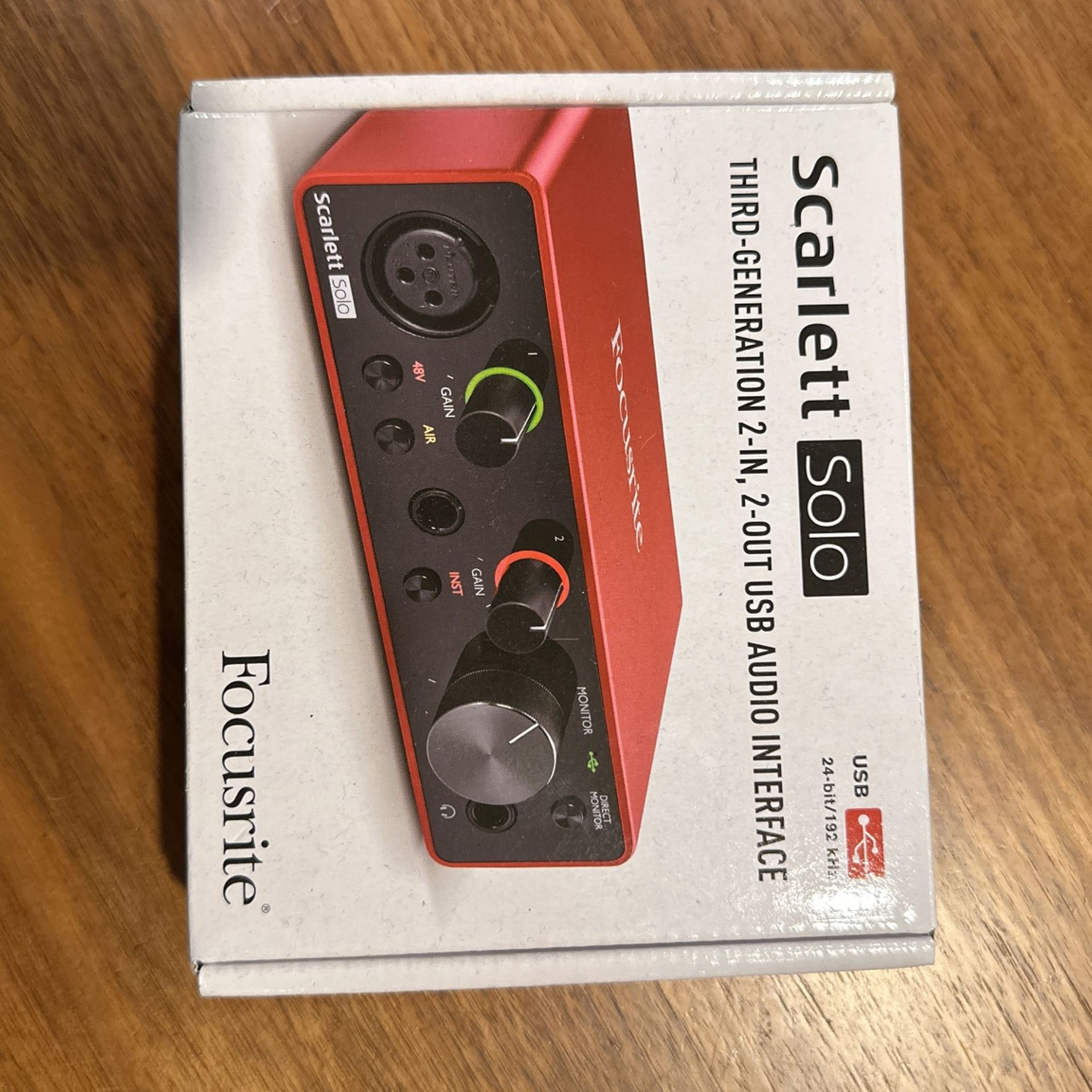 Focusrite Scarlett Solo Audio Interface